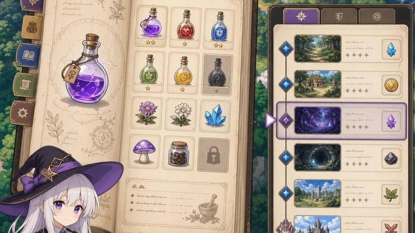 魔女秘药 实机画面 专题图 7